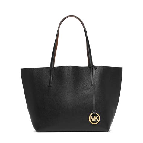 michael kors izzy large leather tote black|Izzy Extra.